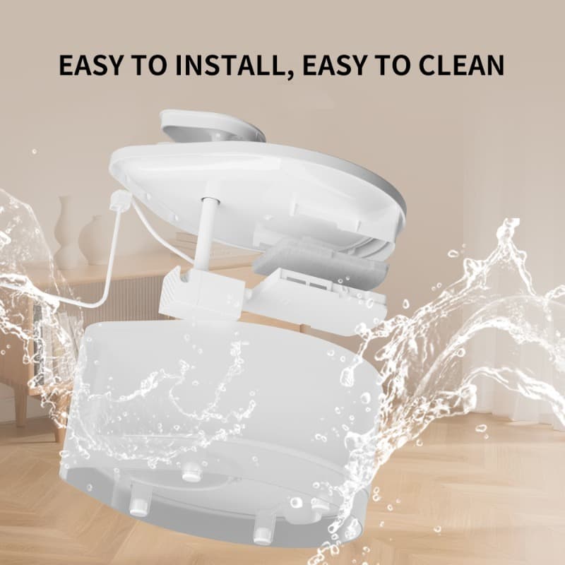 USB Powered 2.5l Automatic Circulating Pet Water Fountain on a kitchen floor